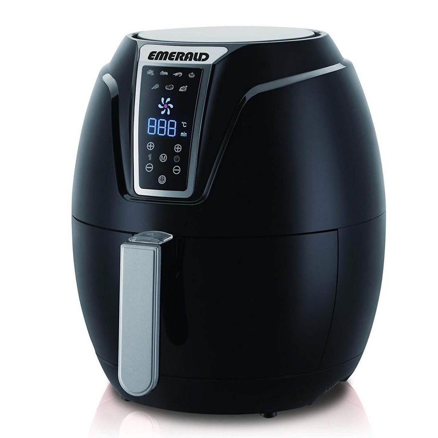 Heißluftfritteuse mit digitalem LED-Touch-Display, 1400 Watt – 3,2 l Fassungsvermögen