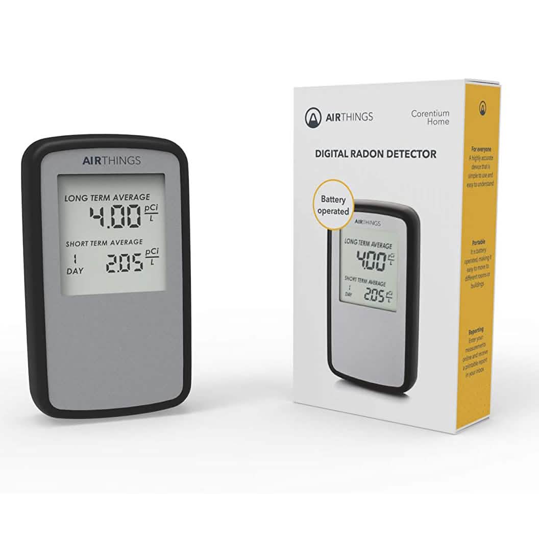 Airthings Corentium Home Radon-Detektor 223 Tragbar