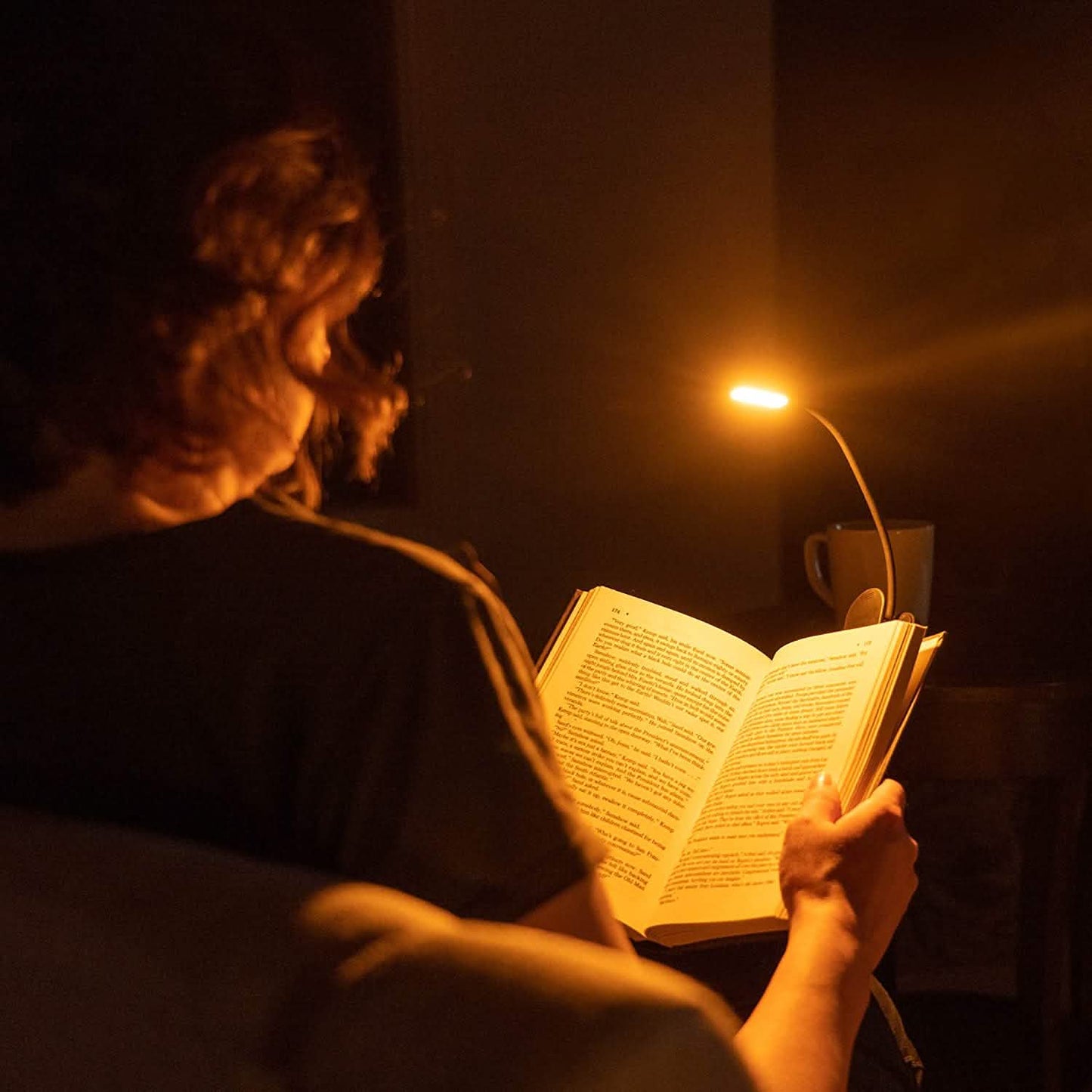Wiederaufladbares All-in-One-Buchlicht-Kit