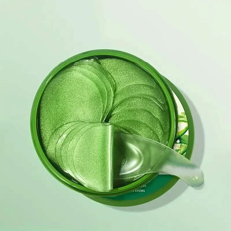 Aloe & Collagen Crystal Augenmaske – Hypoallergen, straffende Feuchtigkeitspflege für alle Hauttypen
