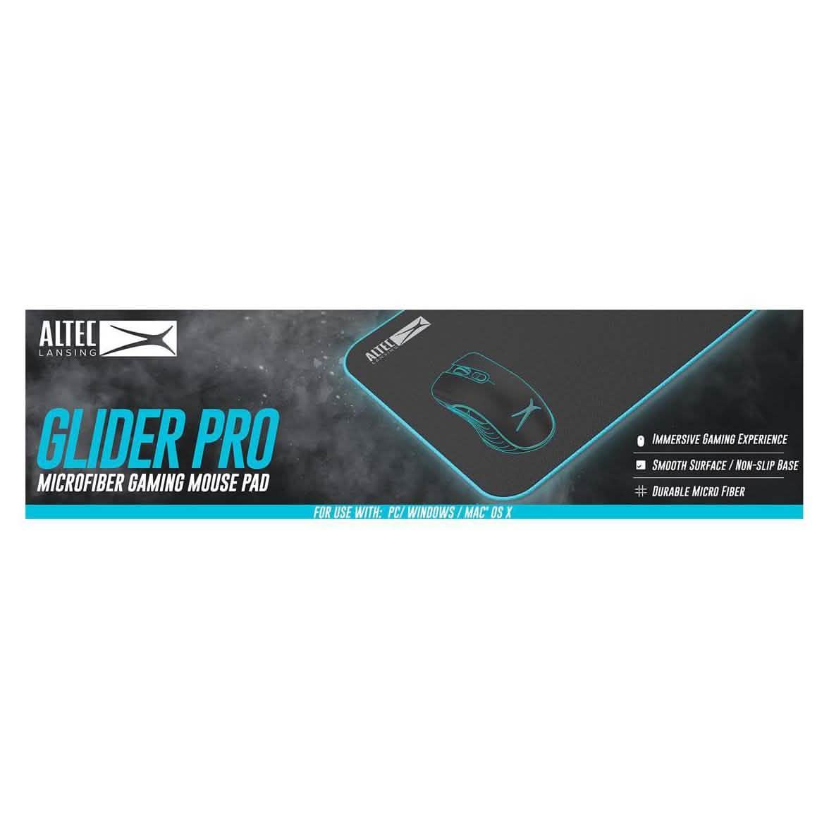 Altec Lansing - Glider Pro Gaming-Mauspad - Schwarz