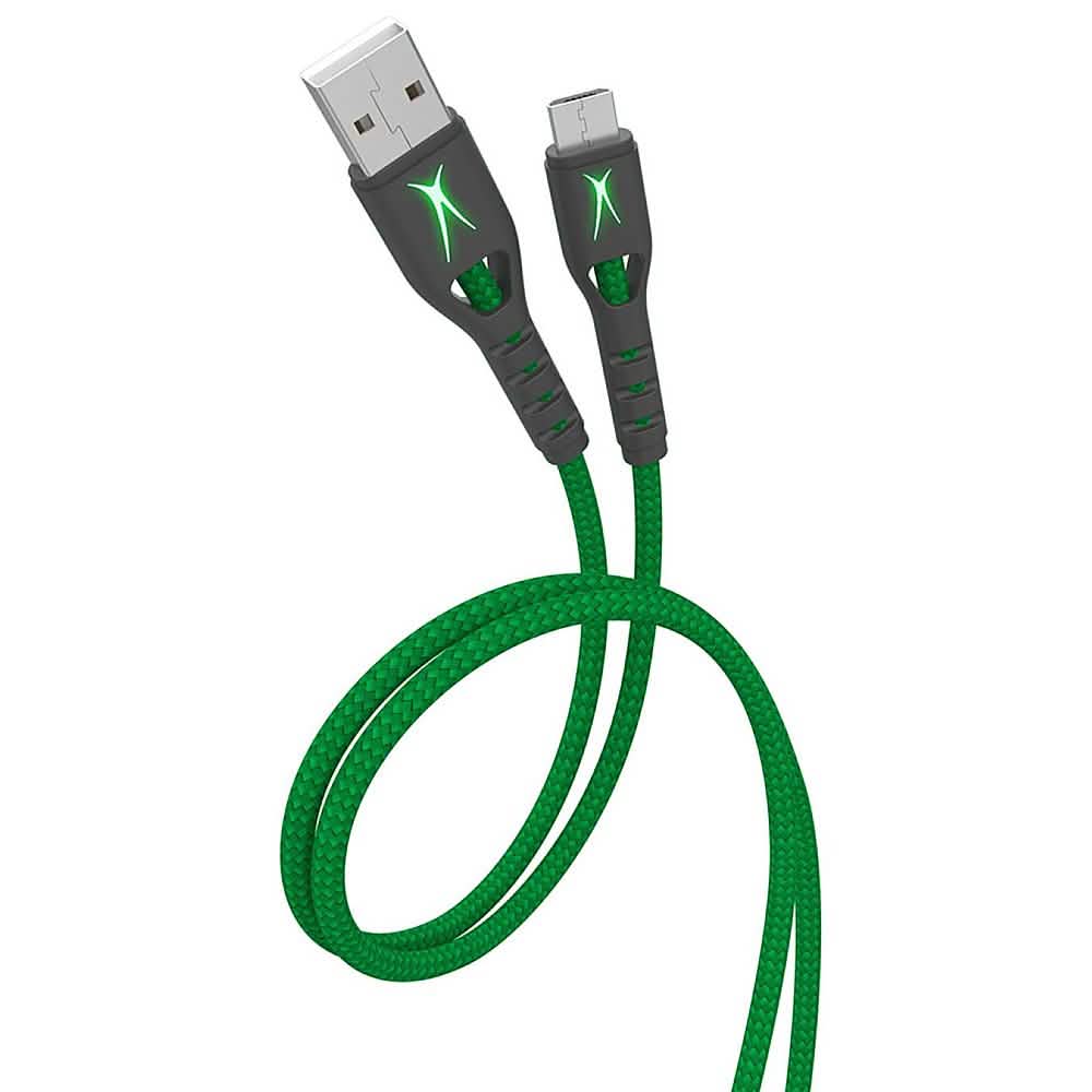 Altec Lansing Luma 10ft Xbox- & Micro-LED-Ladekabel mit Leuchtfunktion