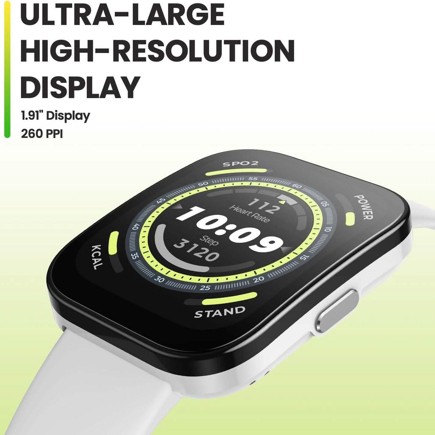 Amazfit Bip 5 Smartwatch mit extragroßem Display, Bluetooth-Anrufen und integriertem Alexa (Generalüberholt)