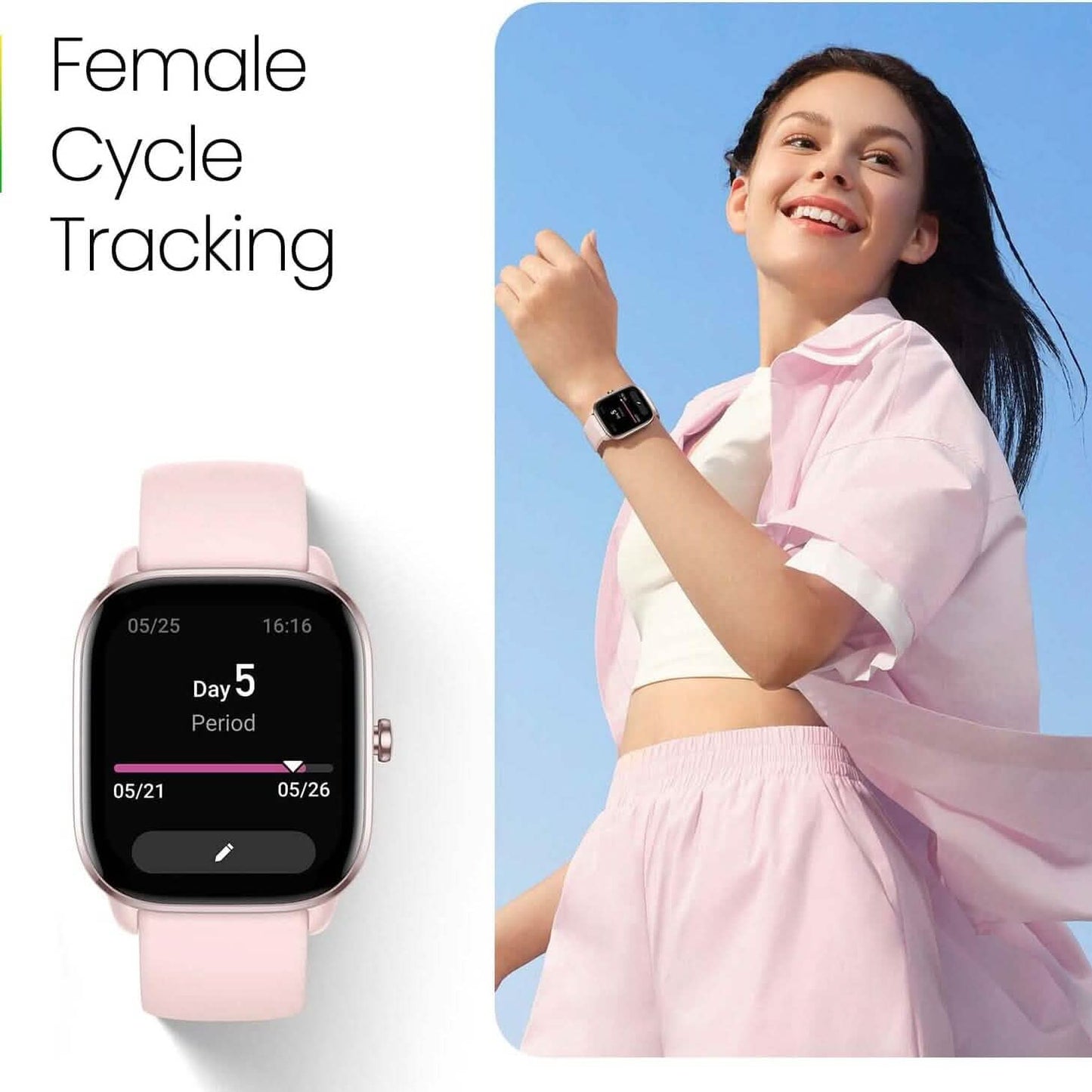 Amazfit GTS 4 Mini Smartwatch (Generalüberholt)