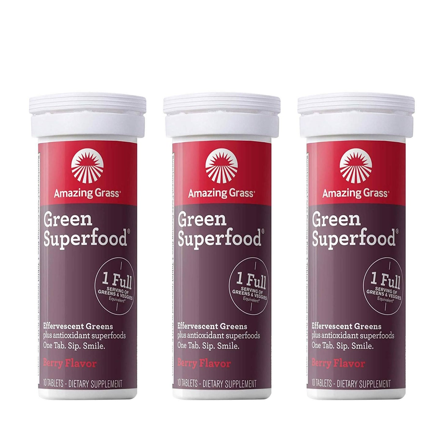 Amazing Grass Green Superfood Wassertablette mit Antioxidantien und alkalisierendem Grün