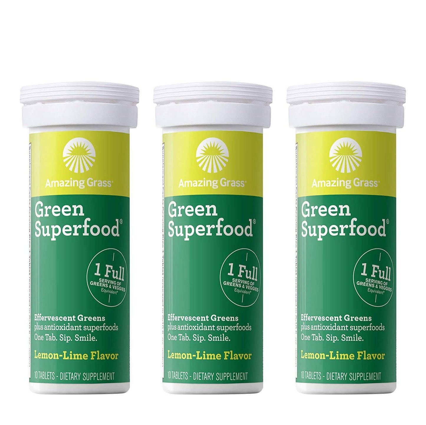 Amazing Grass Green Superfood Wassertablette mit Antioxidantien und alkalisierendem Grün