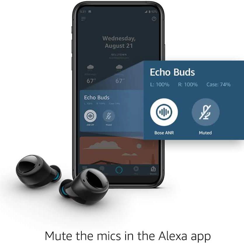 Amazon Echo Buds True Wireless In-Ear-Kopfhörer