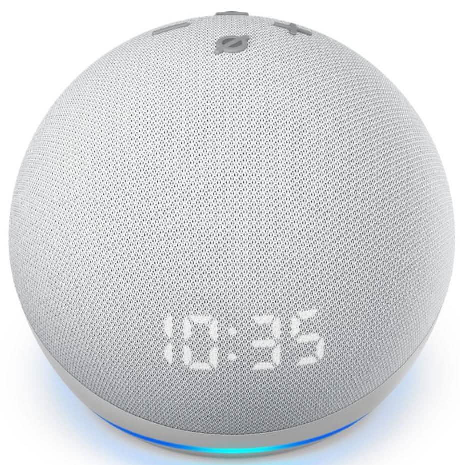 Amazon Echo Dot (4. Generation) Smarter Lautsprecher mit Uhr und Alexa