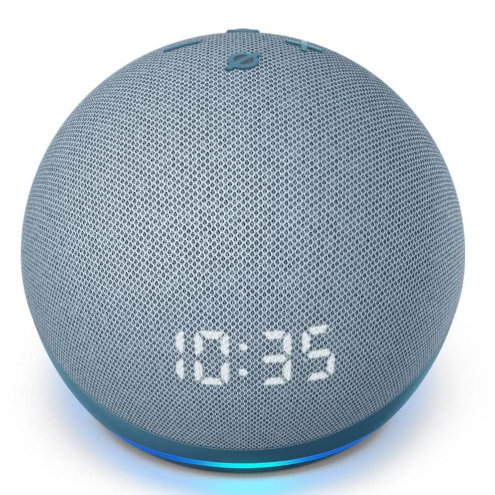 Amazon Echo Dot (4. Generation) Smarter Lautsprecher mit Uhr und Alexa