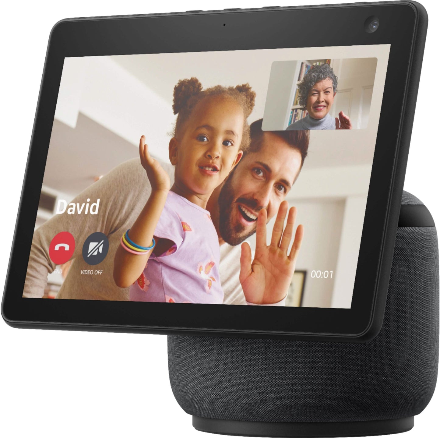 Amazon - Echo Show 10 (3. Generation) HD Smart Display mit Bewegung und Alexa