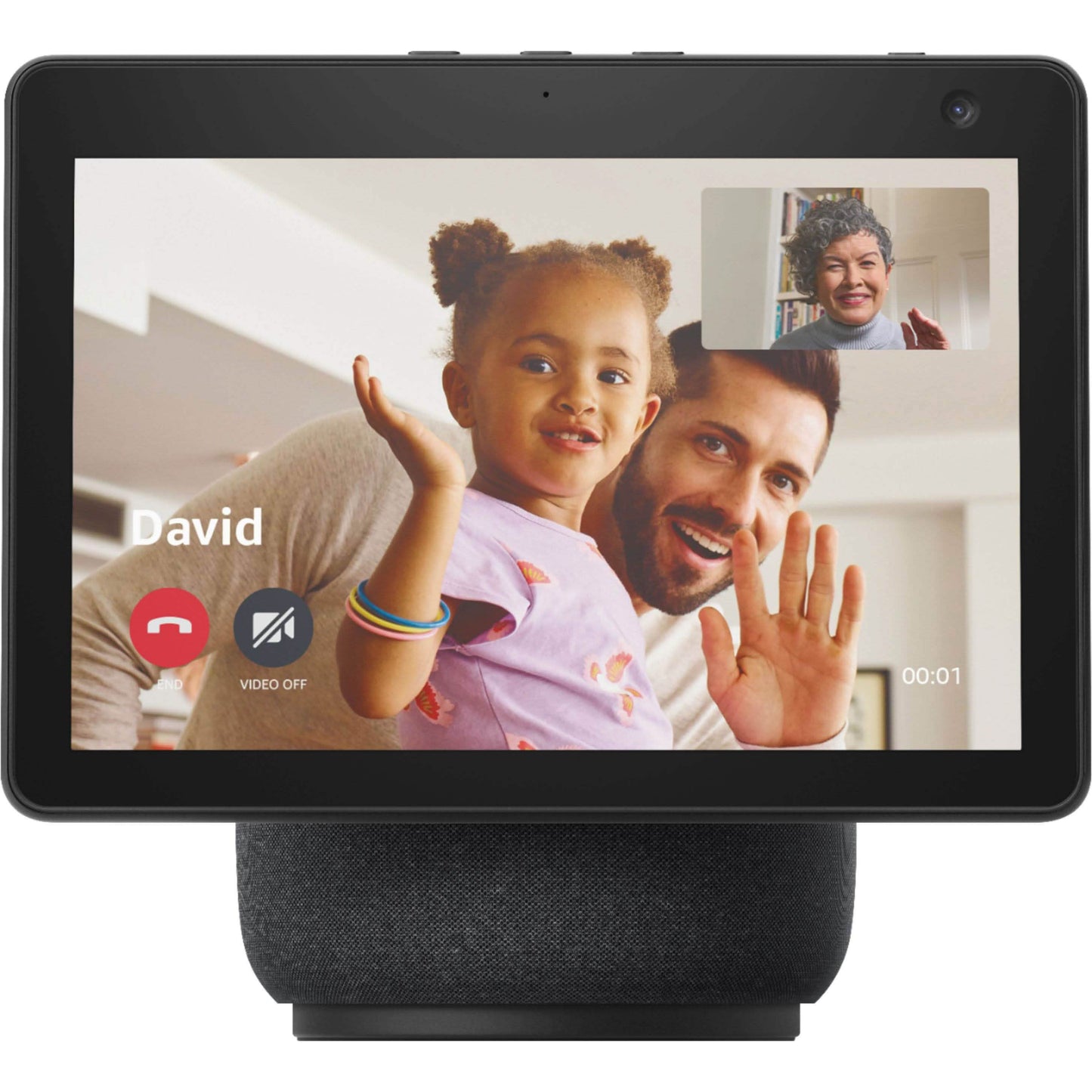Amazon - Echo Show 10 (3. Generation) HD Smart Display mit Bewegung und Alexa