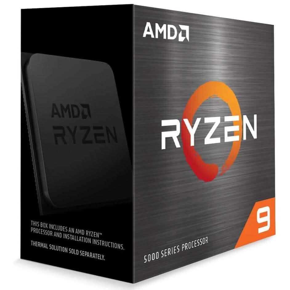 AMD Ryzen 9 5900X 12-Kern, 24-Thread Unlocked Desktop Prozessor (Generalüberholt)