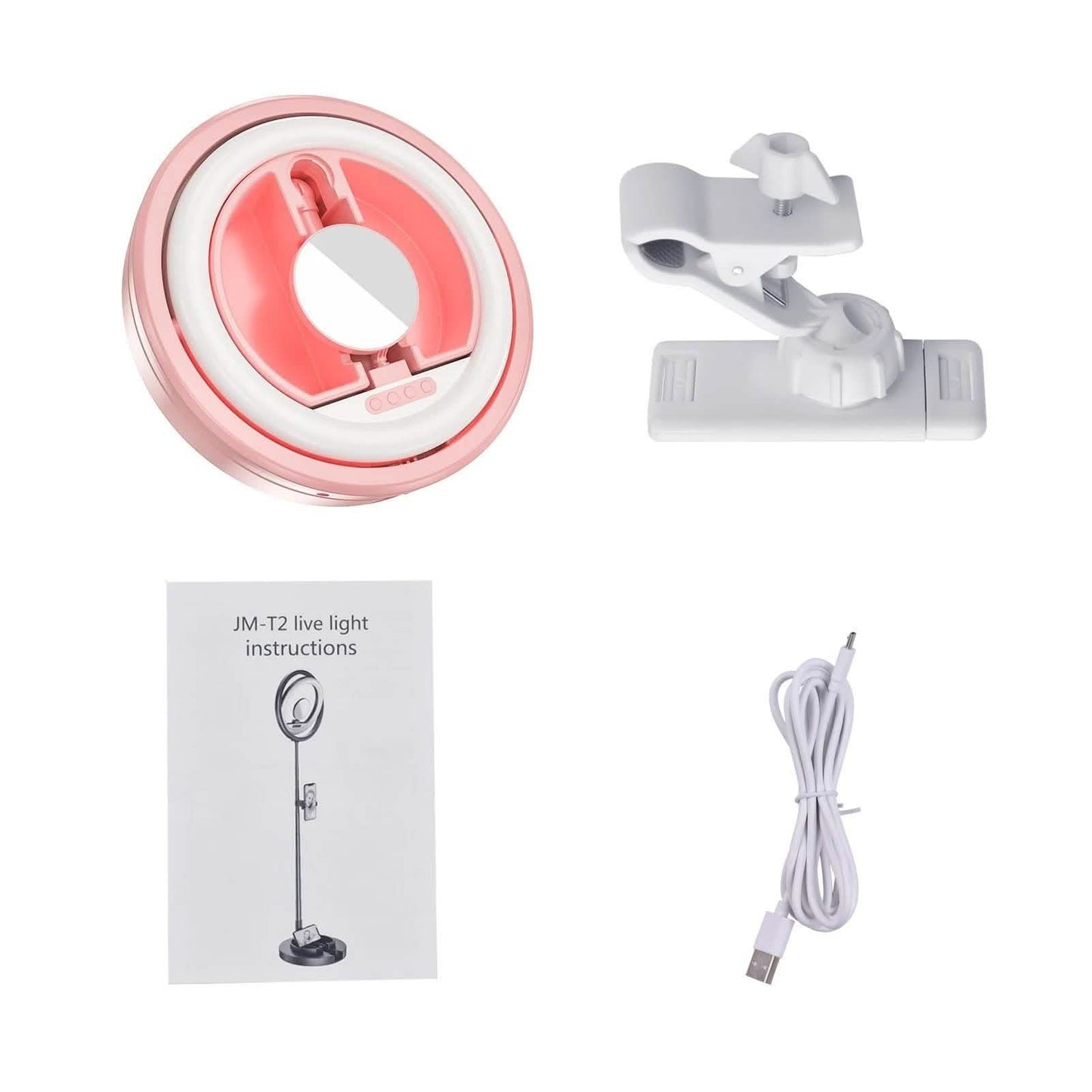 Andoer JMT2 PRO 360° drehbares Mini-Ringlicht