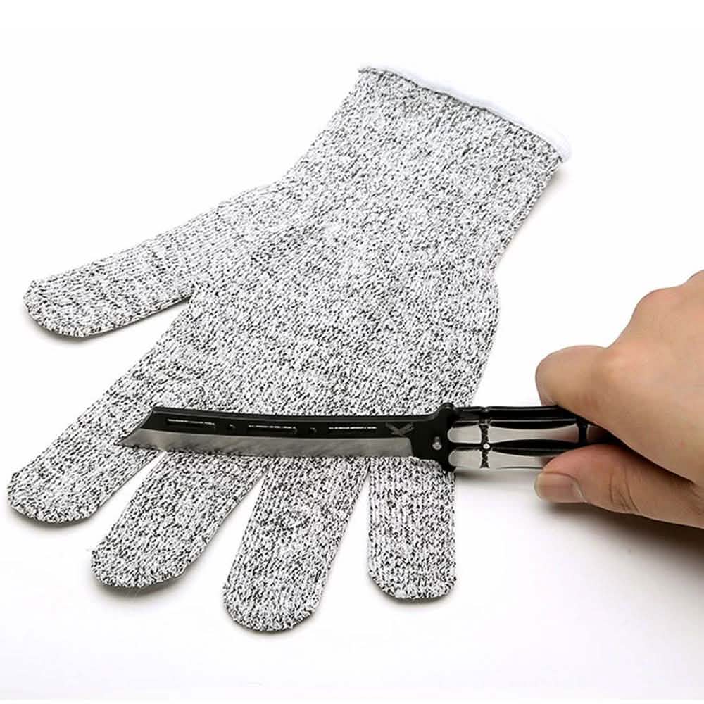 Schnittschutzhandschuhe 5 Sicherheitsstufe Schnittfest Stichfest Edelstahl