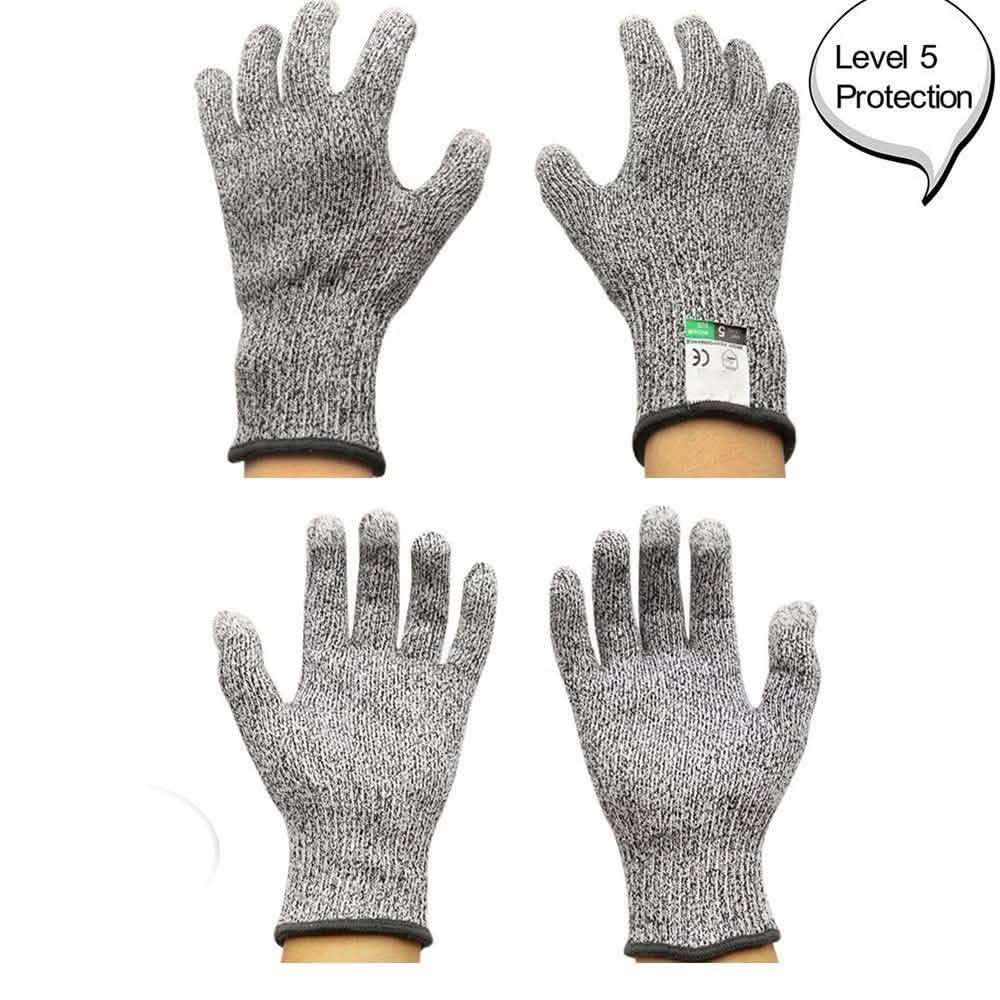 Schnittschutzhandschuhe 5 Sicherheitsstufe Schnittfest Stichfest Edelstahl