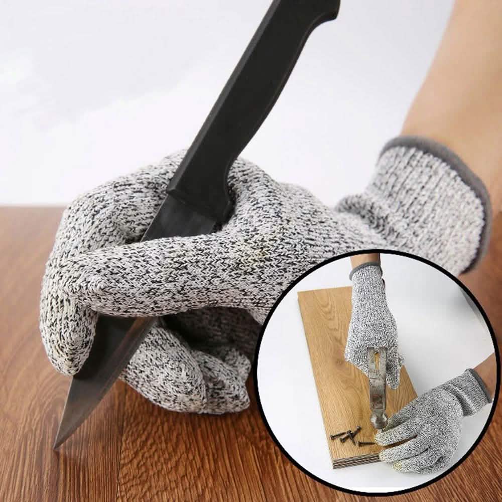 Schnittschutzhandschuhe 5 Sicherheitsstufe Schnittfest Stichfest Edelstahl