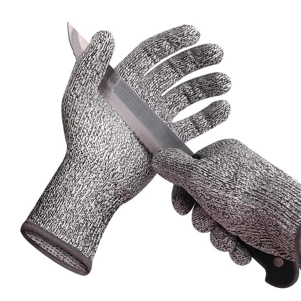 Schnittschutzhandschuhe 5 Sicherheitsstufe Schnittfest Stichfest Edelstahl