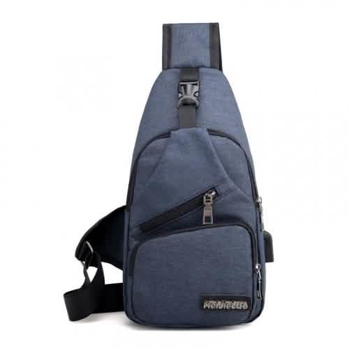 Diebstahlsicherer Sling-Rucksack mit Ladeanschluss