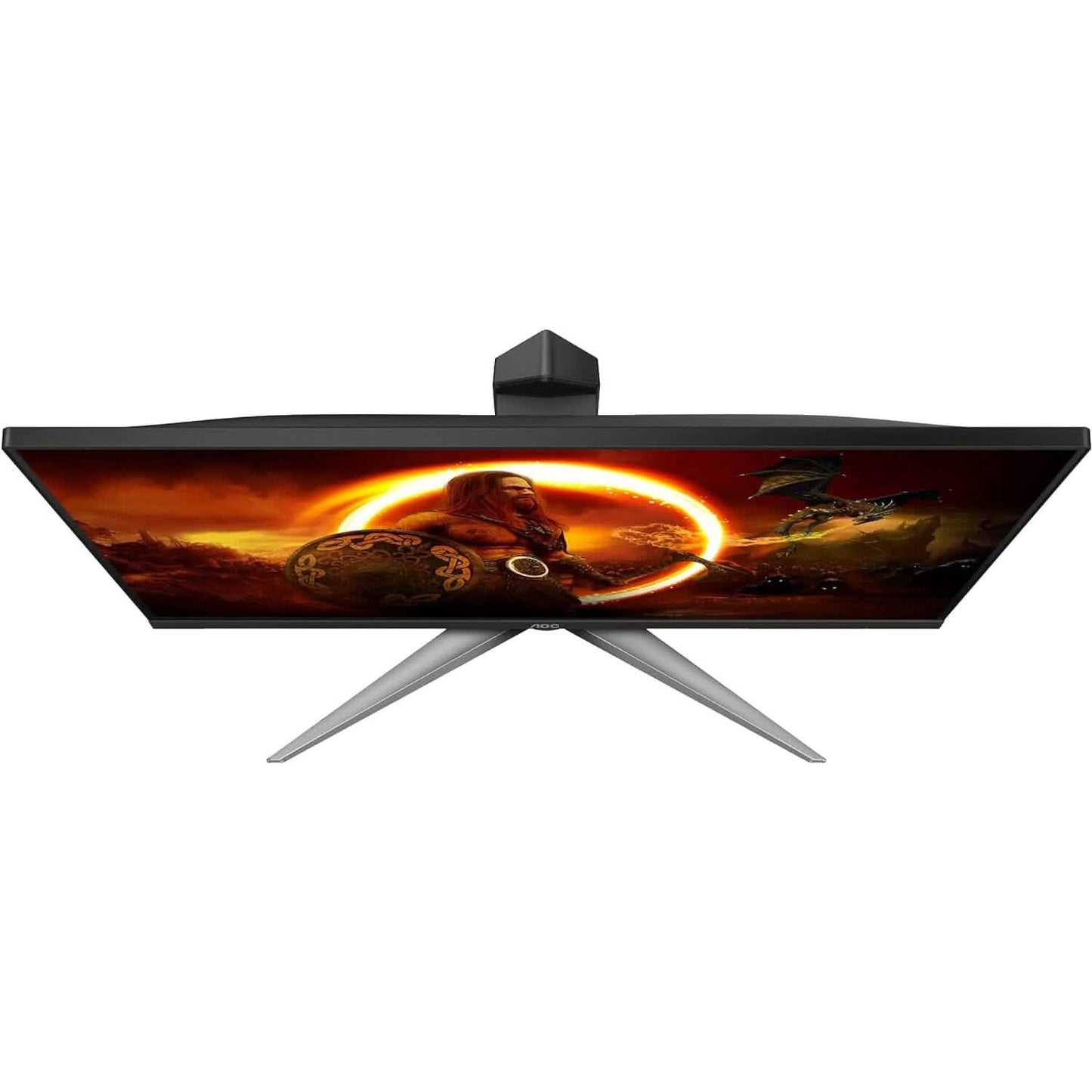AOC 27G2 27" Rahmenloser Gaming IPS Monitor, FHD 1080P, 1ms 144Hz, NVIDIA G-SYNC Kompatibel + Adaptive-Sync, Höhenverstellbar (Generalüberholt)