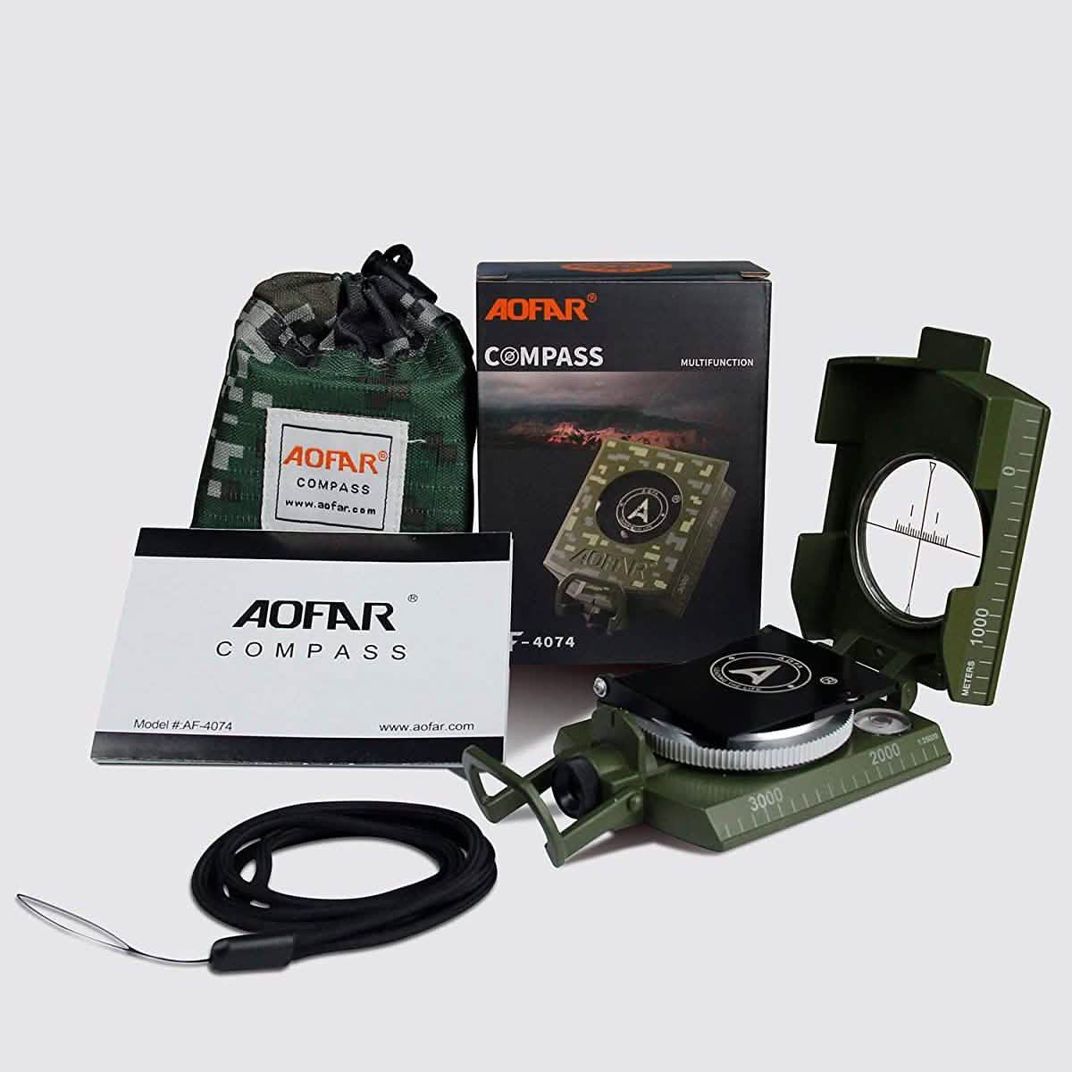 AOFAR Militärkompass AF-4074