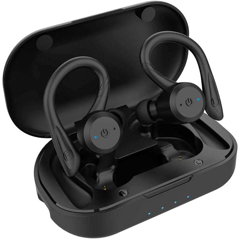 APEKX Bluetooth-Kopfhörer, True Wireless In-Ear-Kopfhörer mit Ladecase