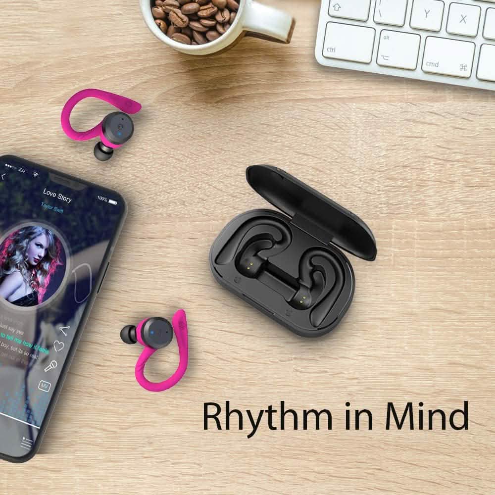APEKX Bluetooth-Kopfhörer, True Wireless In-Ear-Kopfhörer mit Ladecase
