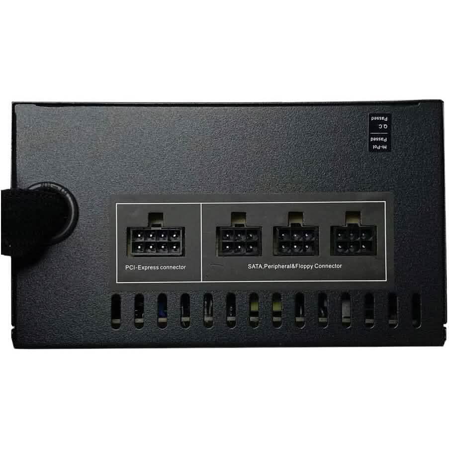 Apevia ATX-ES600W Essence 600W ATX semi-modulares Gaming-Netzteil mit automatischer Temperaturregelung (Generalüberholt)