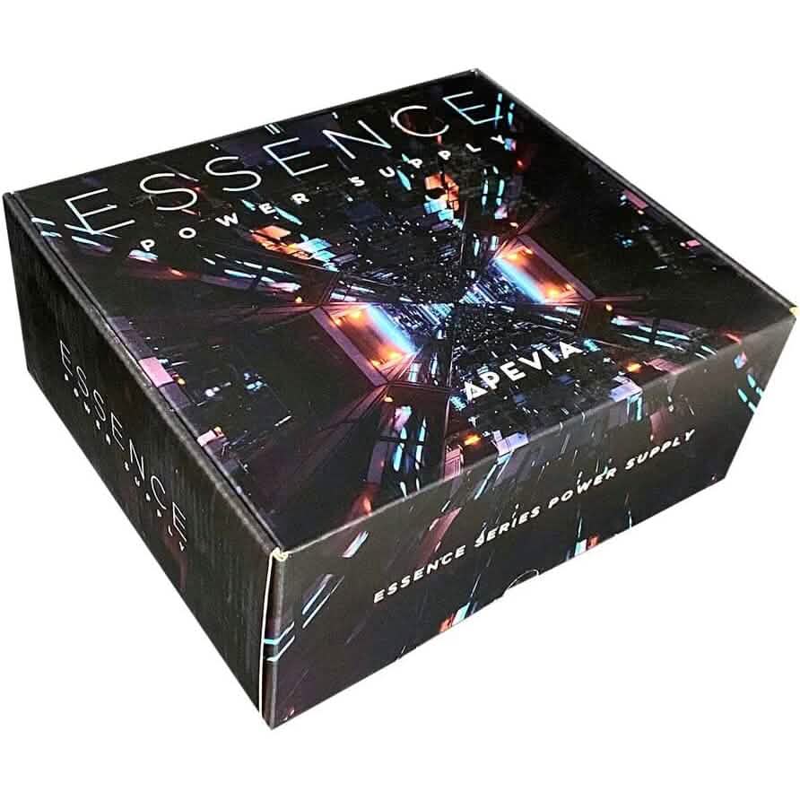 Apevia ATX-ES600W Essence 600W ATX semi-modulares Gaming-Netzteil mit automatischer Temperaturregelung (Generalüberholt)