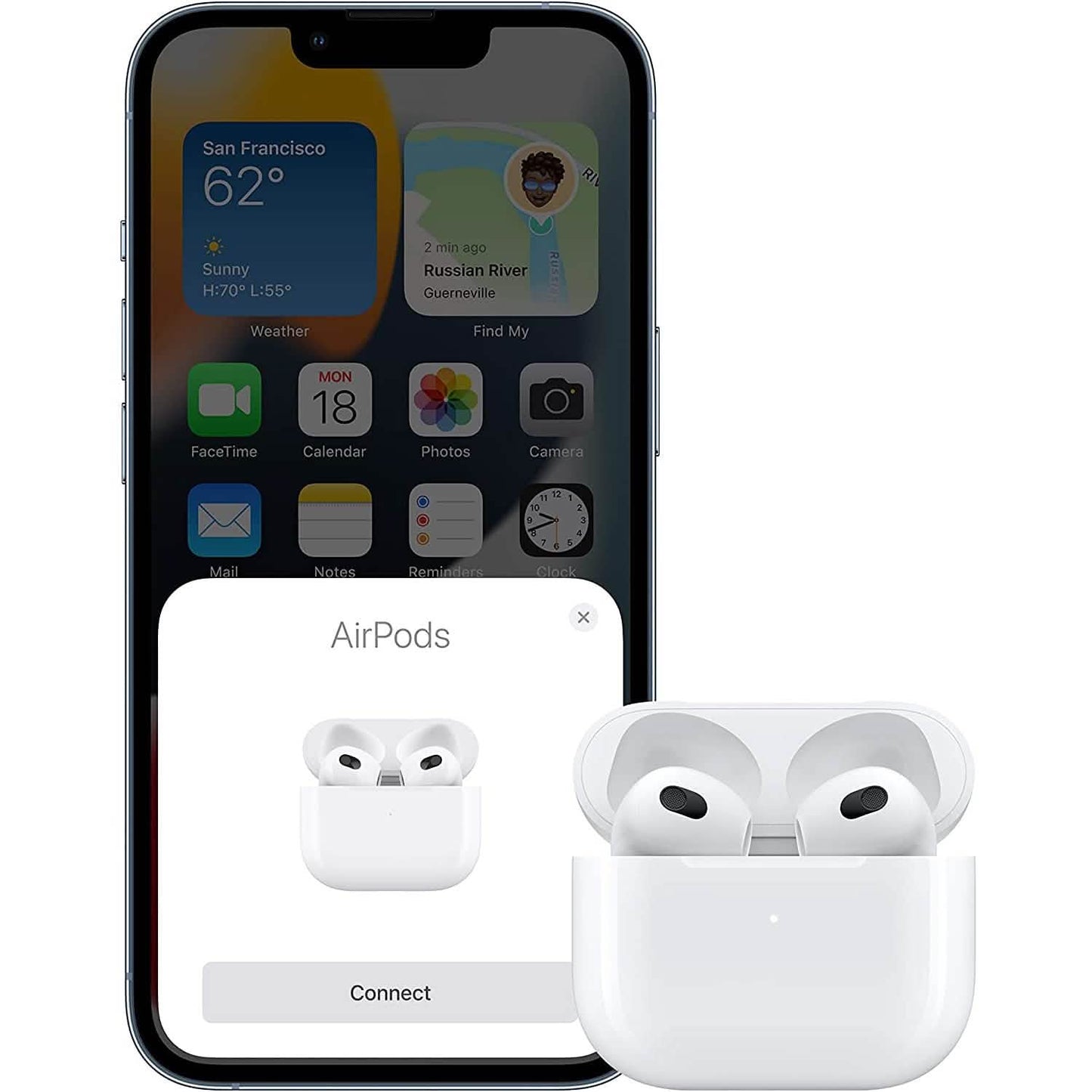 Apple AirPods der 3. Generation MME73AM/A (Generalüberholt)