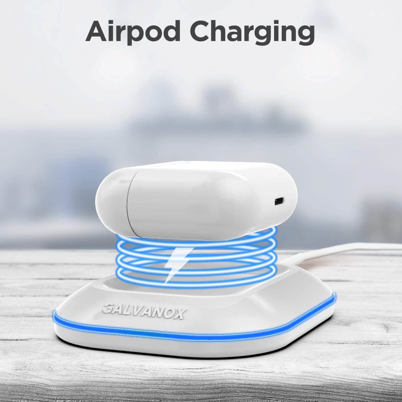 Apple AirPods Wireless Charger - Magnetische Ladestation für AirPods Pro