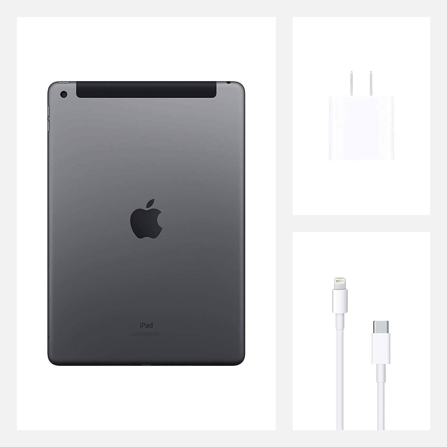 Apple iPad 8. Generation 10,2 Zoll Wi-Fi + 4G Cellular (Generalüberholt)