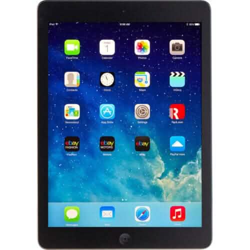 Apple iPad Air 16GB Wi-Fi 9,7 Zoll Space Gray MD785LL/A (Generalüberholt)