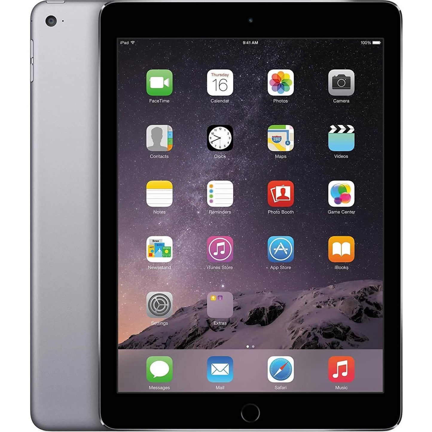 Apple iPad Air 2 16GB (WiFi) 9.7 LCD Space Gray (Generalüberholt)