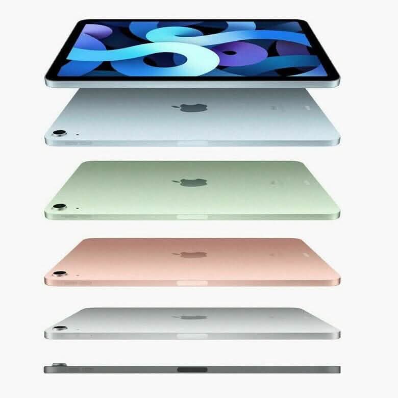 Apple iPad Air 4 4. Generation 2020 10,9 Zoll Tablet, Wi-Fi (Generalüberholt)