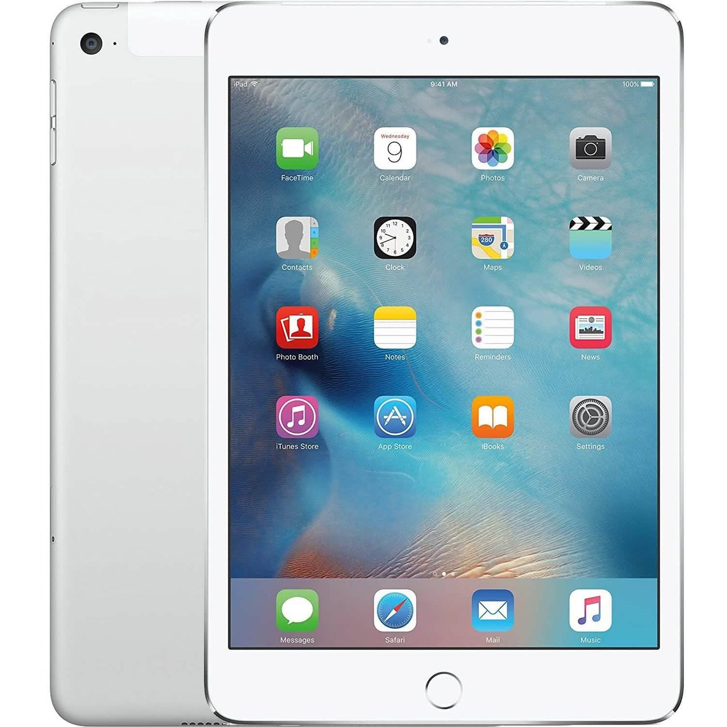 Apple iPad Mini 4 WiFi + Cellular 4G LTE - Vollständig Entsperrt (Generalüberholt)
