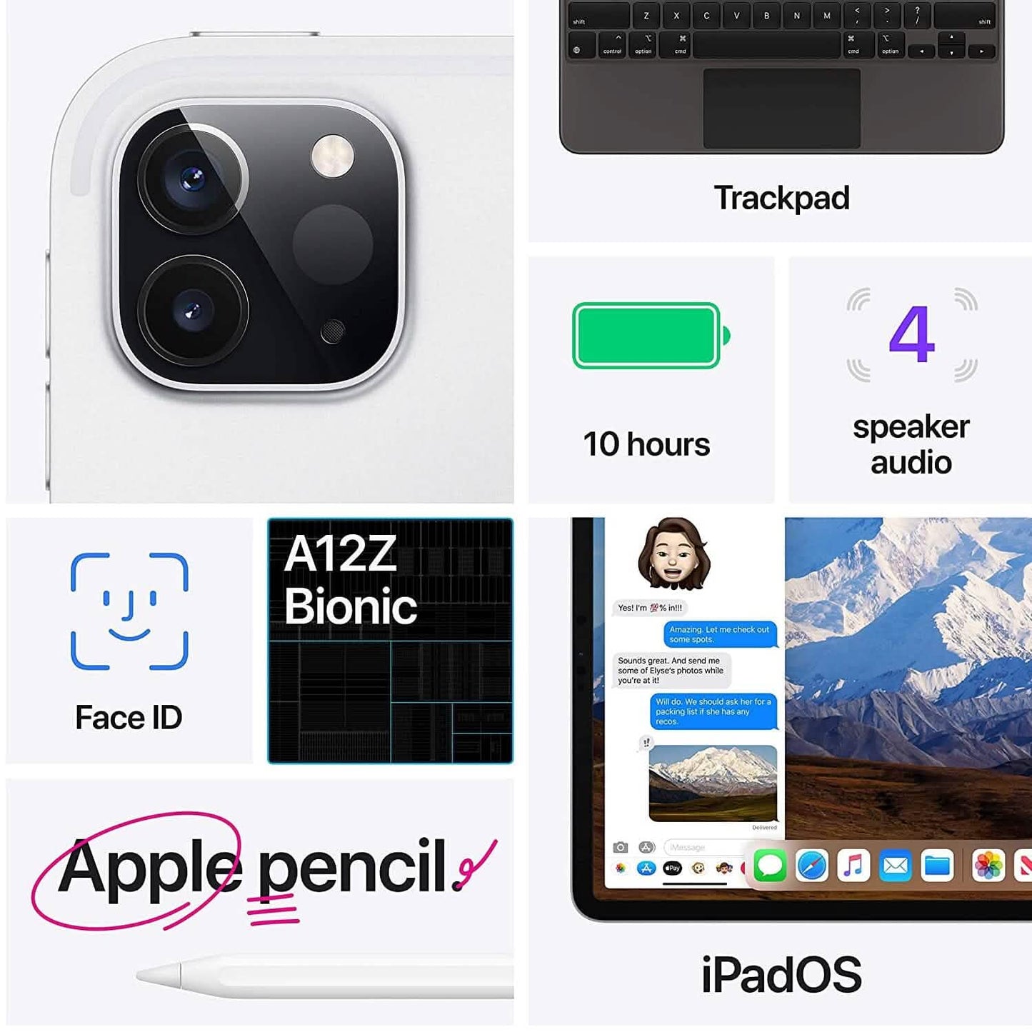 Apple iPad Pro 2020 12,9 Zoll Wi-Fi (Generalüberholt)