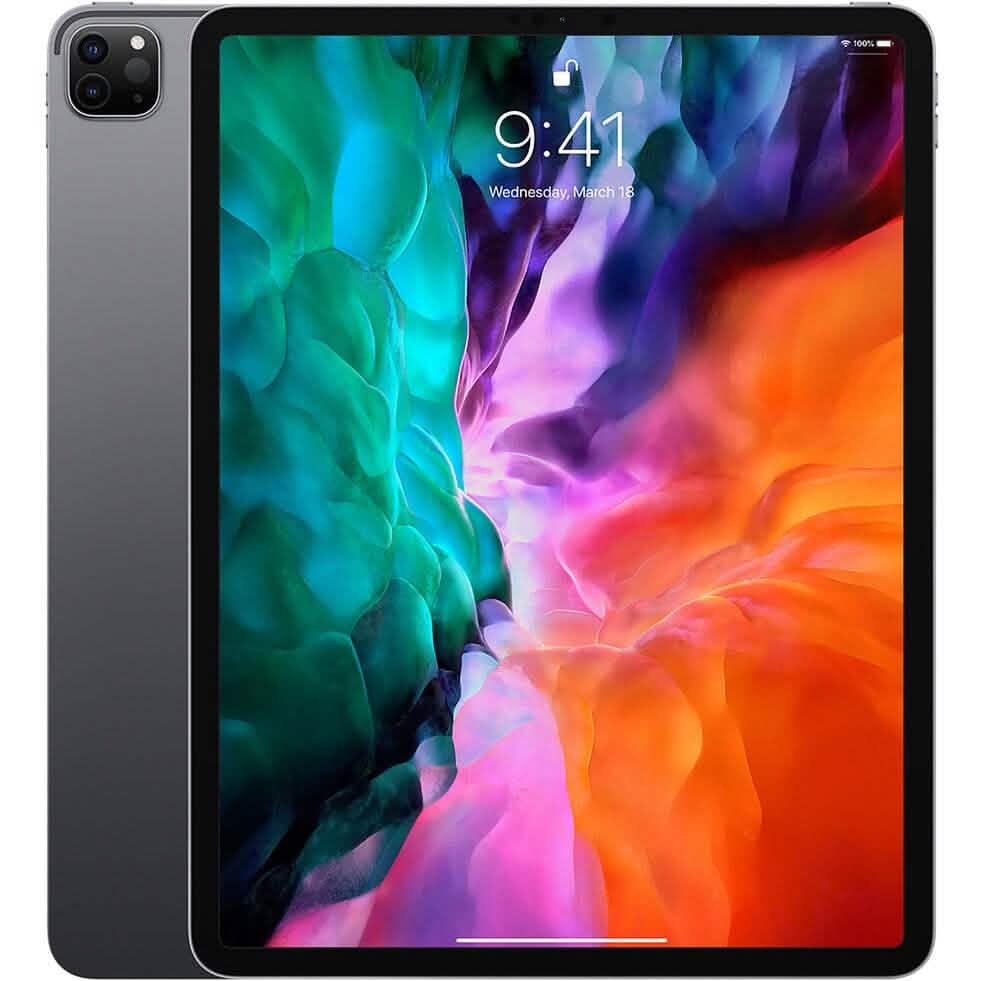 Apple iPad Pro 4. Generation 12,9 Zoll – Wi-Fi + 4G LTE – Vollständig entsperrt (generalüberholt)
