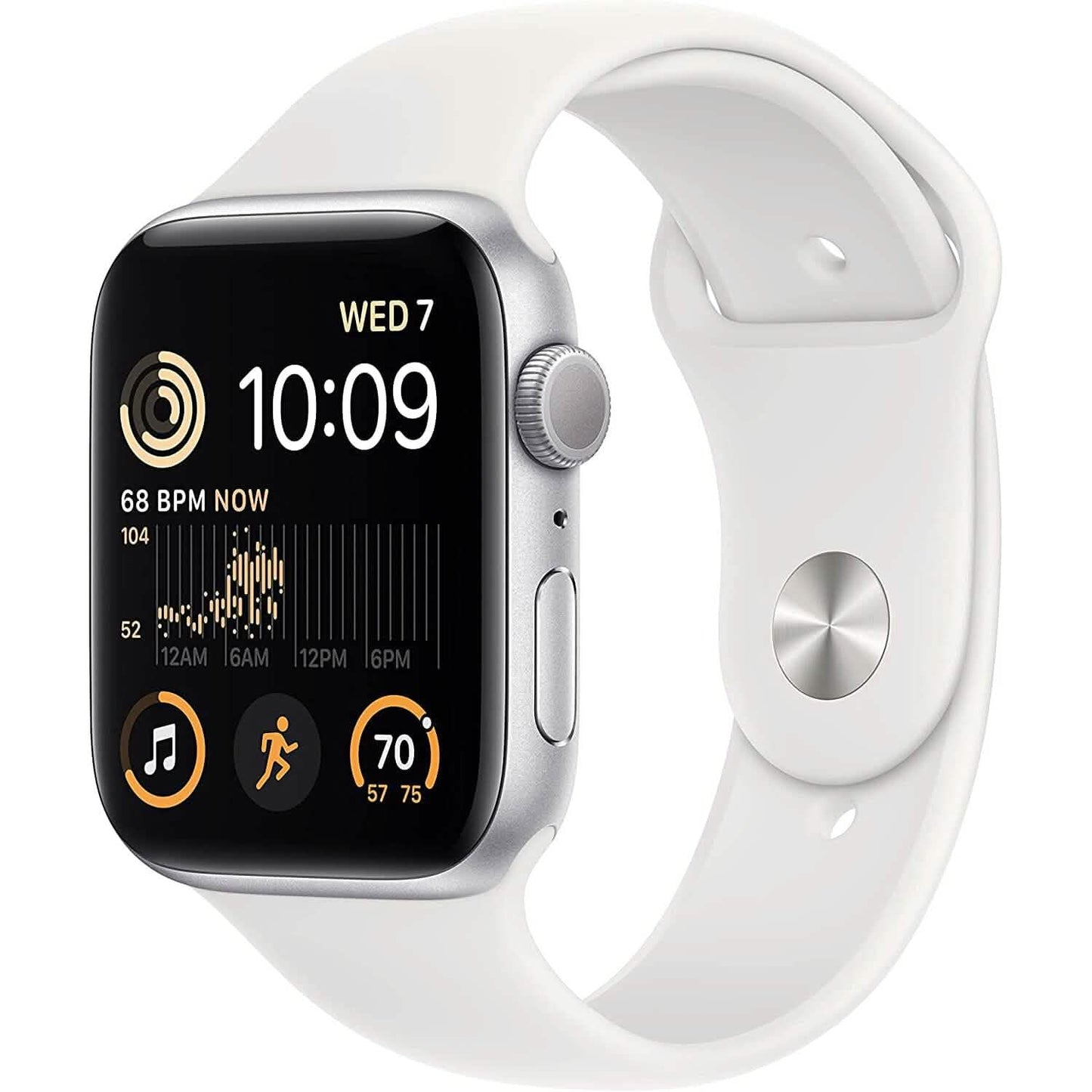 Apple Watch SE (2. Gen, GPS) Aluminiumgehäuse mit Sportarmband (Generalüberholt)