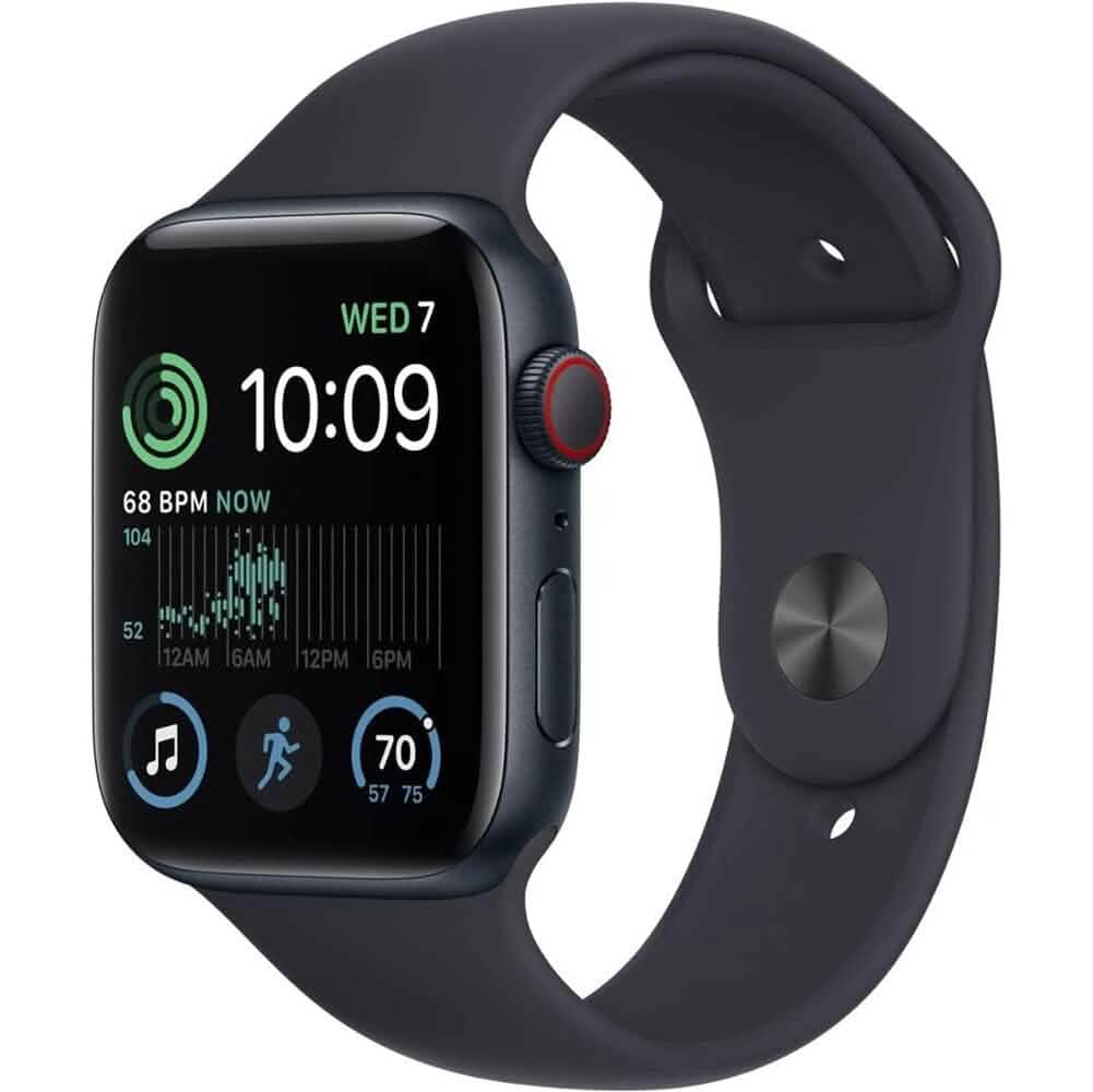 Apple Watch SE (2. Gen, GPS) Aluminiumgehäuse mit Sportarmband (Generalüberholt)