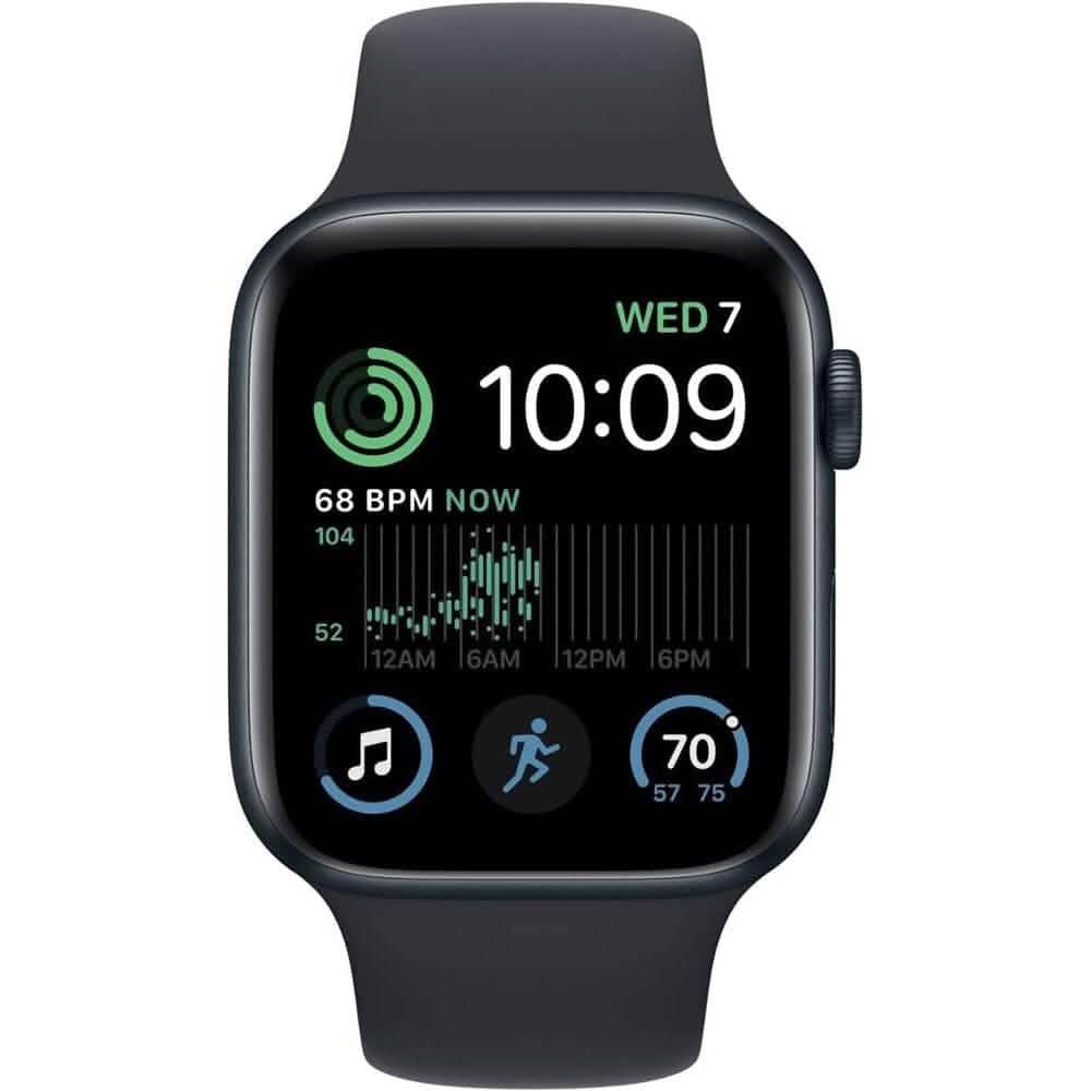 Apple Watch SE (2. Gen, GPS) Aluminiumgehäuse mit Sportarmband (Generalüberholt)