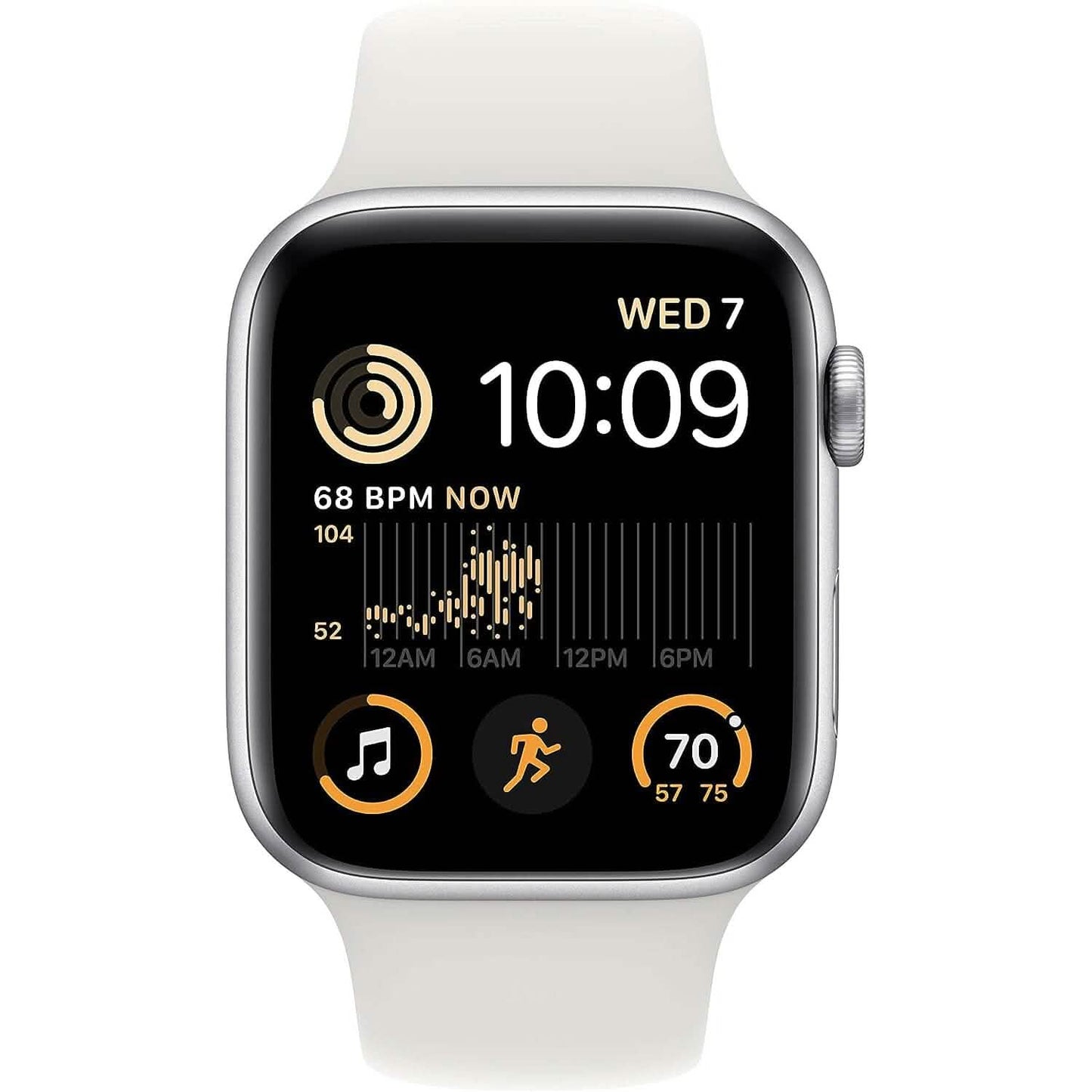 Apple Watch SE (2. Gen, GPS) Aluminiumgehäuse mit Sportarmband (Generalüberholt)