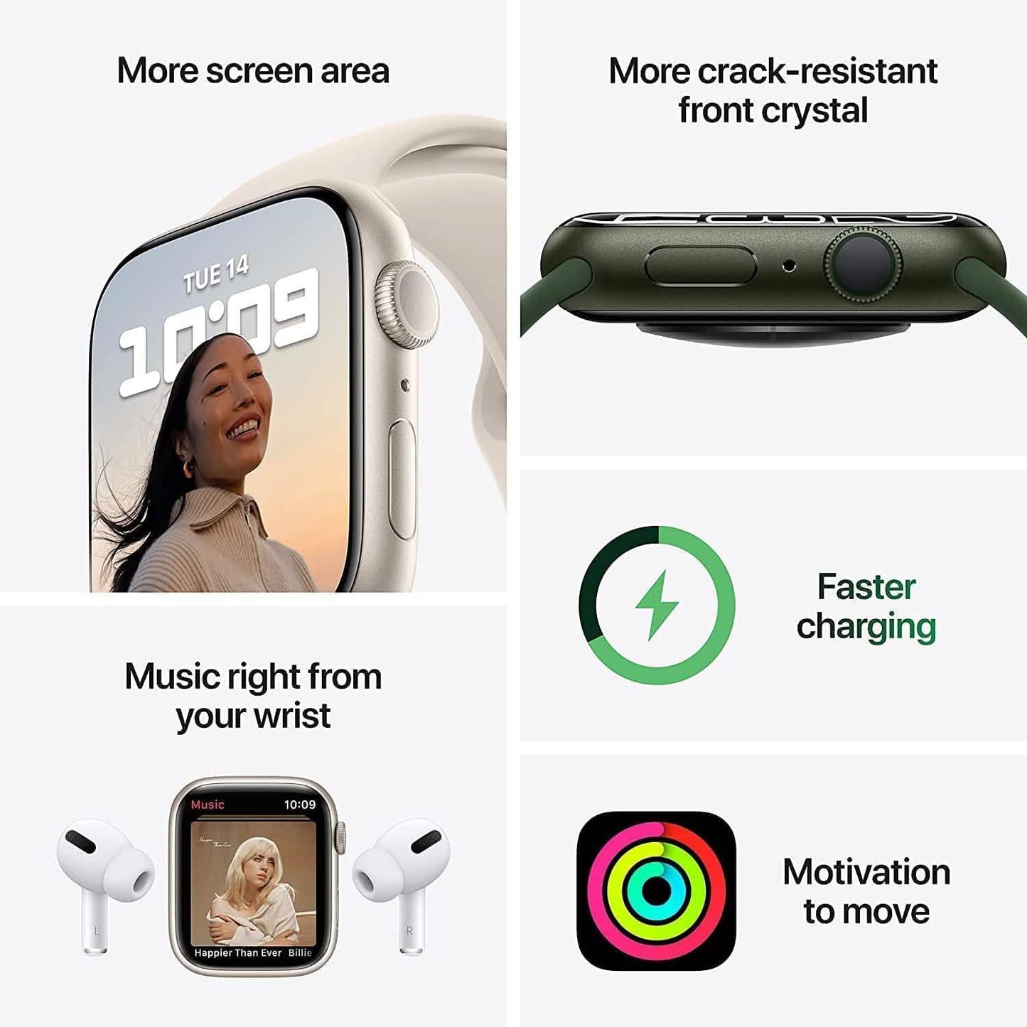 Apple Watch Series 7 GPS (Generalüberholt)