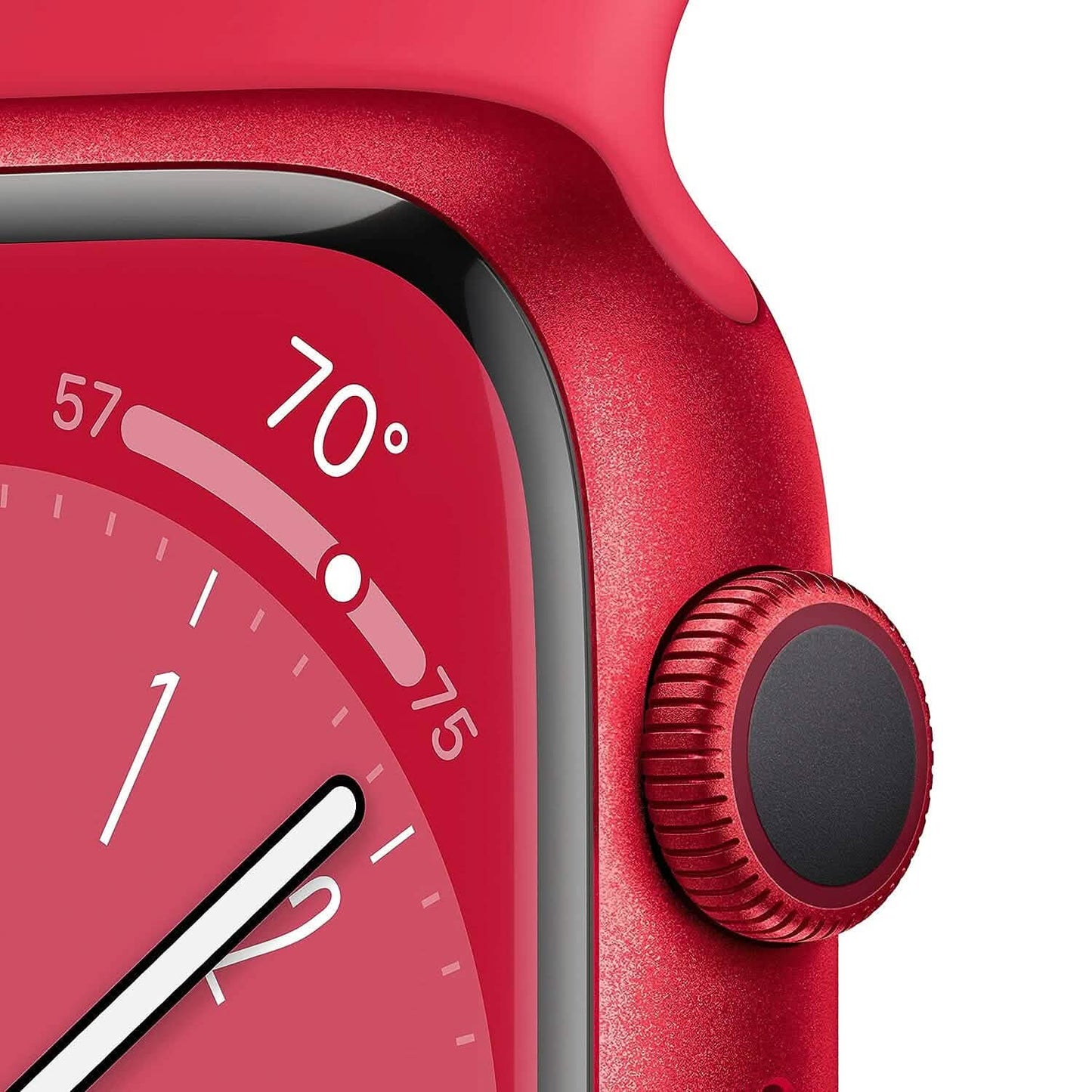 Apple Watch Series 8 GPS 41mm Aluminiumgehäuse mit Sportarmband (Generalüberholt)