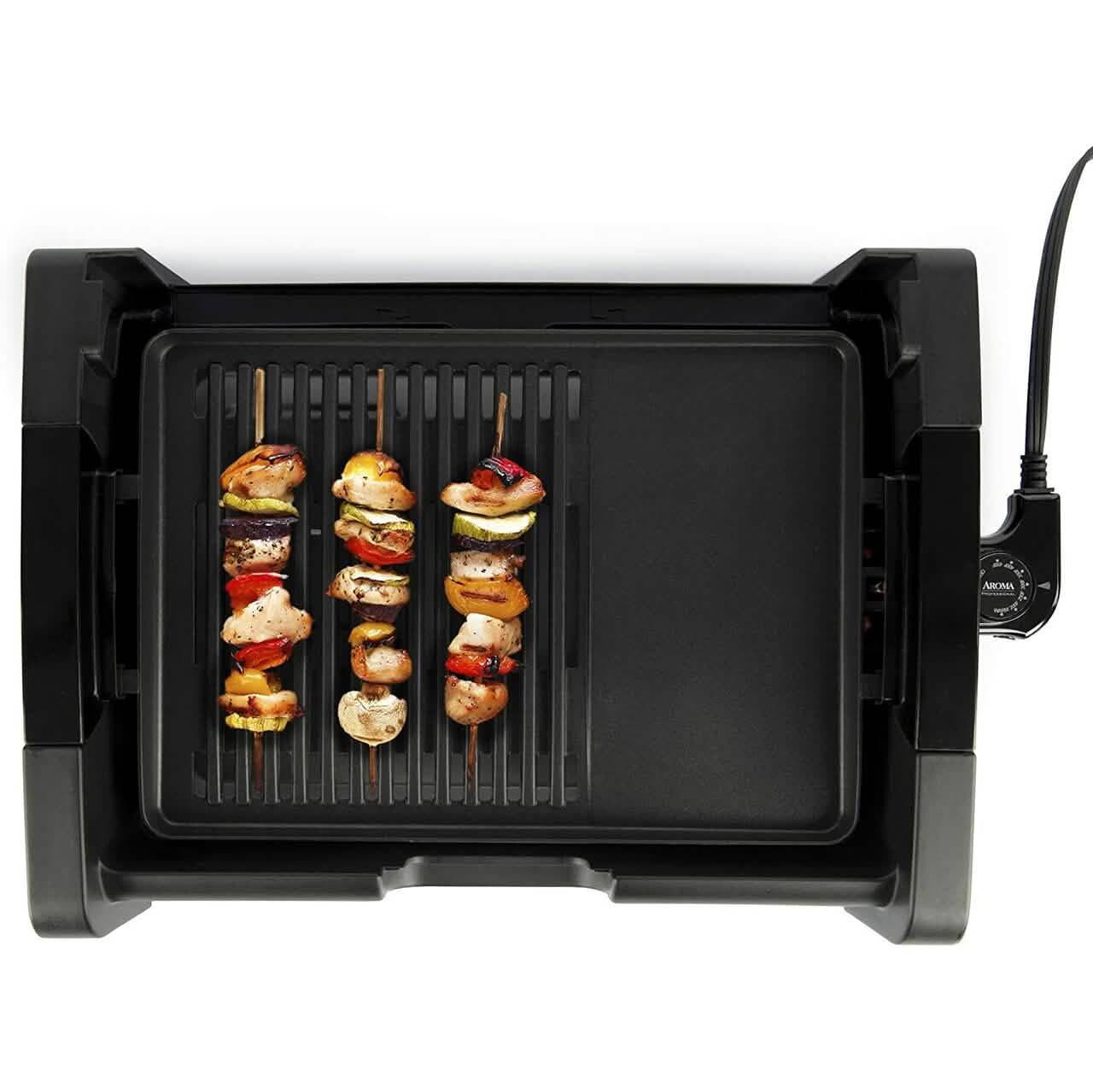 Aroma Housewares rauchfreier Elektrogrill/Griddle für den Innenbereich