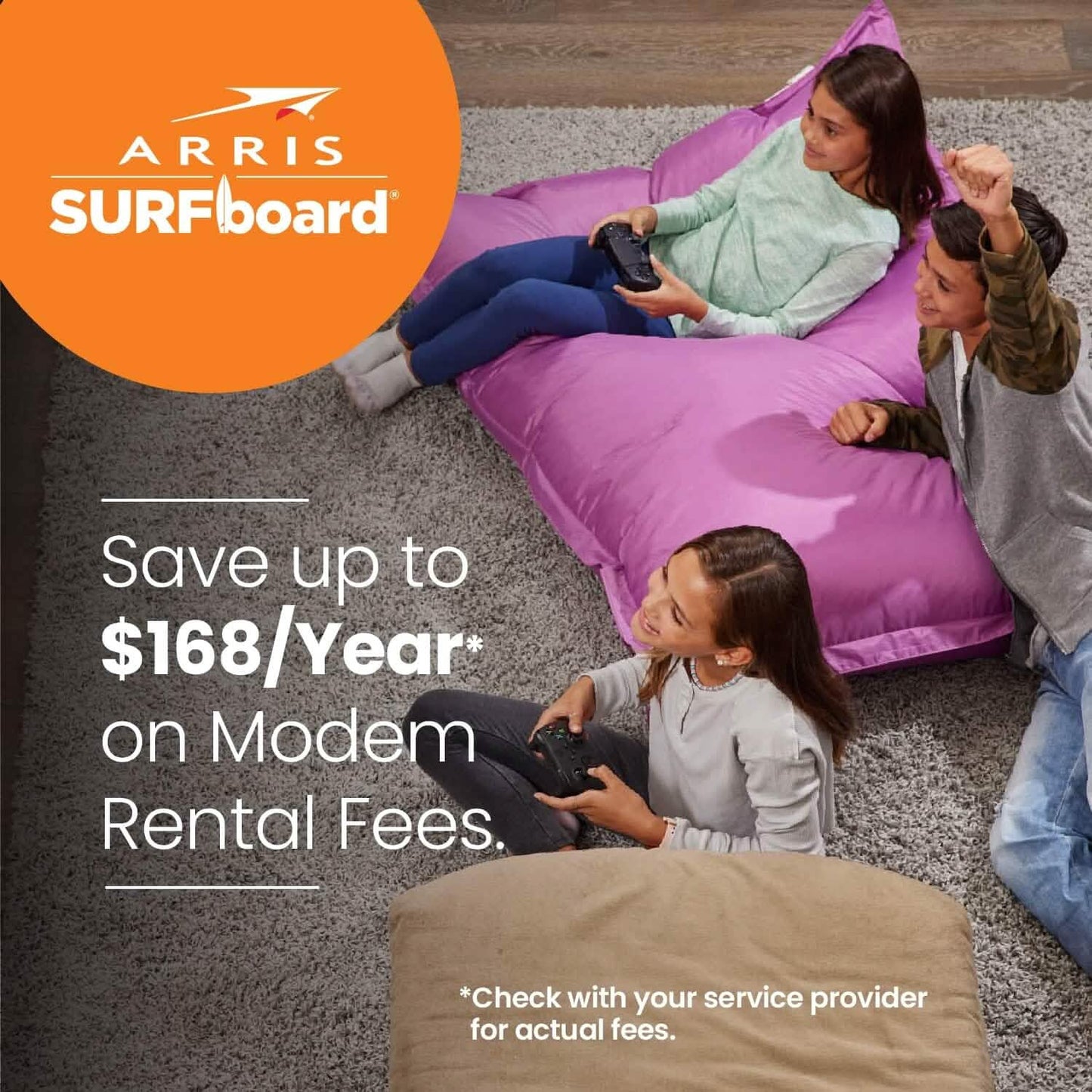 ARRIS SURFboard SBG8300 DOCSIS 3.1 Gigabit Kabelmodem & AC2350 WLAN-Router (Generalüberholt)