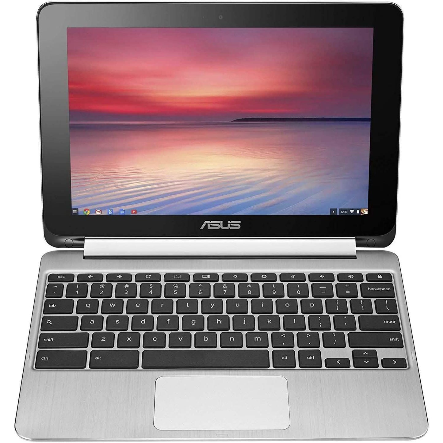 ASUS Chromebook Flip C100P Quad-Core 1,8 GHz, 4 GB RAM, 16 GB SSD (generalüberholt)