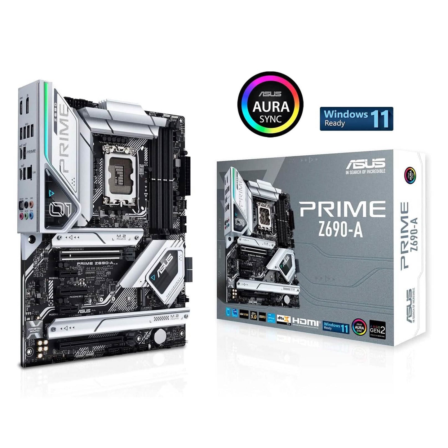 ASUS Prime Z690-A LGA 1700 Intel 12th ATX Mainboard (Generalüberholt)