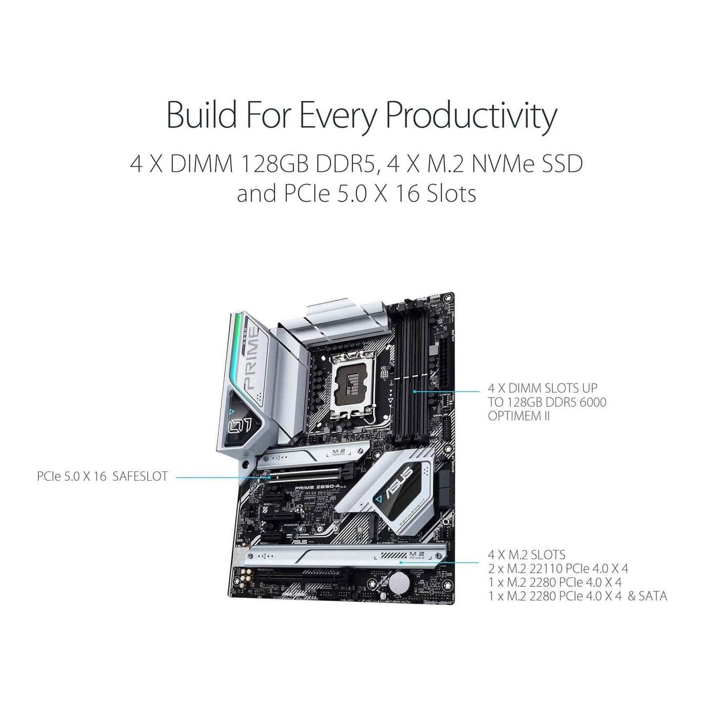 ASUS Prime Z690-A LGA 1700 Intel 12th ATX Mainboard (Generalüberholt)