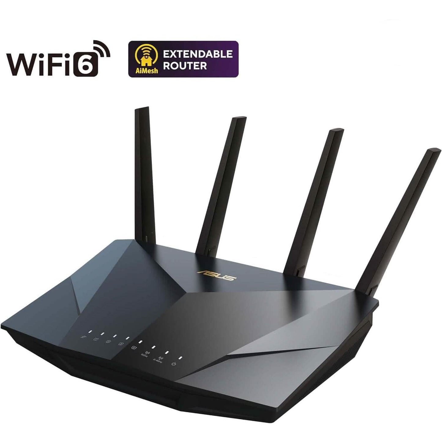 ASUS RT-AX5400 VPN WiFi 6 erweiterbarer Router Dual-Band (Generalüberholt)