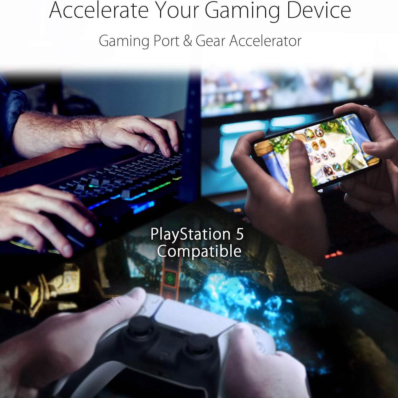 ASUS RT-AX82U AX5400 Dual-Band WiFi 6 Gaming Router, Game Acceleration, Mesh-Unterstützung, dedizierter Port, Mobile Boost, MU-MIMO, Aura RGB (Generalüberholt)